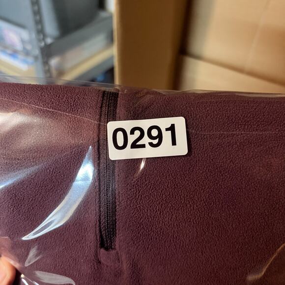 Eddie Bauer First Ascent 1/4 Zip Pullover Women's XL Purple Fleece Outdoor Hike - Picture 8 of 8